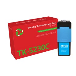 Xerox Everyday Kyocera TK5220/TK5230 Ciano Cartucho de Toner Remanufacturado - Substitui 1T02R9CNL1/1T02R9CNL0/TK5220C/TK5230C