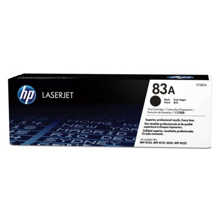 HP CF283A Preto Cartucho de Toner Original - 83A