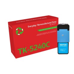 Xerox Everyday Kyocera TK5240 Ciano Cartucho de Toner Remanufacturado - Substitui 1T02R7CNL0/TK5240C