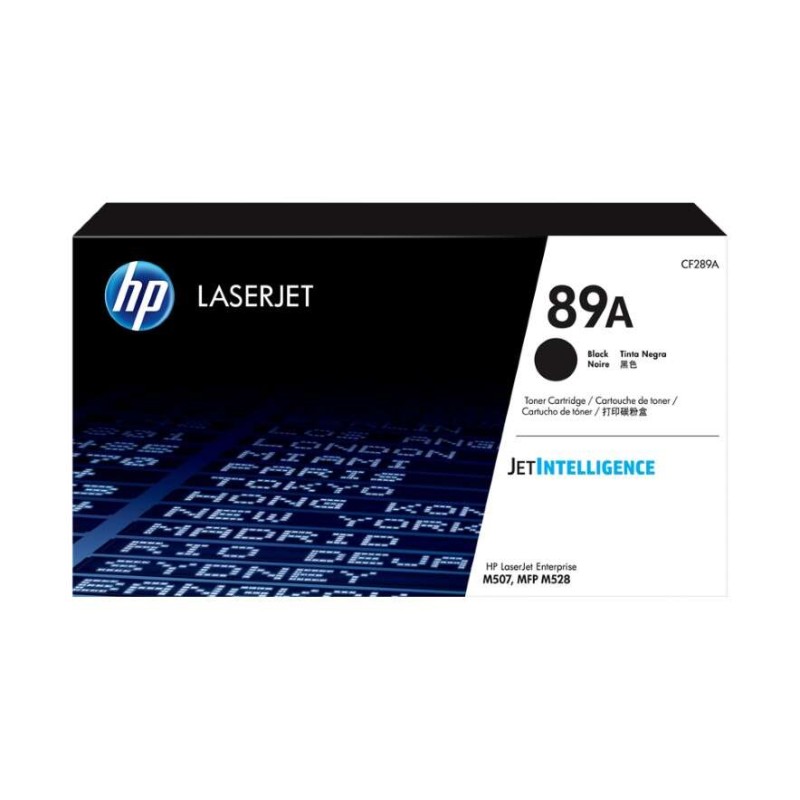 HP CF289A Preto Cartucho de Toner Original - 89A