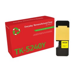 Xerox Everyday Kyocera TK5240 Amarelo Cartucho de Toner Remanufacturado - Substitui 1T02R7ANL0/TK5240Y