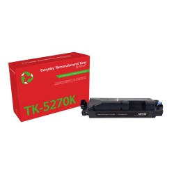 Xerox Everyday Kyocera TK5270 Preto Cartucho de Toner Remanufacturado - Substitui 1T02TV0NL0/TK5270K
