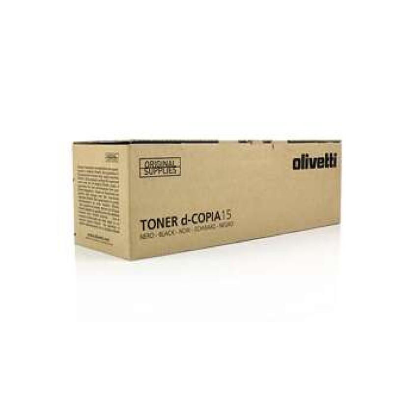 Olivetti D-Copia 15/D-Copia 20 Preto Cartucho de Toner Original - B0360