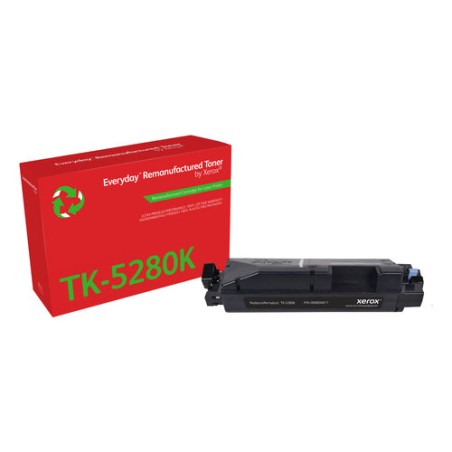 Xerox Everyday Kyocera TK5280 Preto Cartucho de Toner Remanufacturado - Substitui 1T02TW0NL0/TK5280K