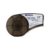 Brady M21-1500-427 Fita de Etiquetas Original de Vinilo envolventes e autolaminables - Texto Preto sobre fondo Branco - Largura 