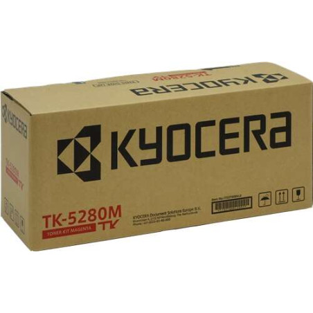 Original Toner Kyocera TK-5280M Magenta 1T02TWBNL0 11000 Pág.
