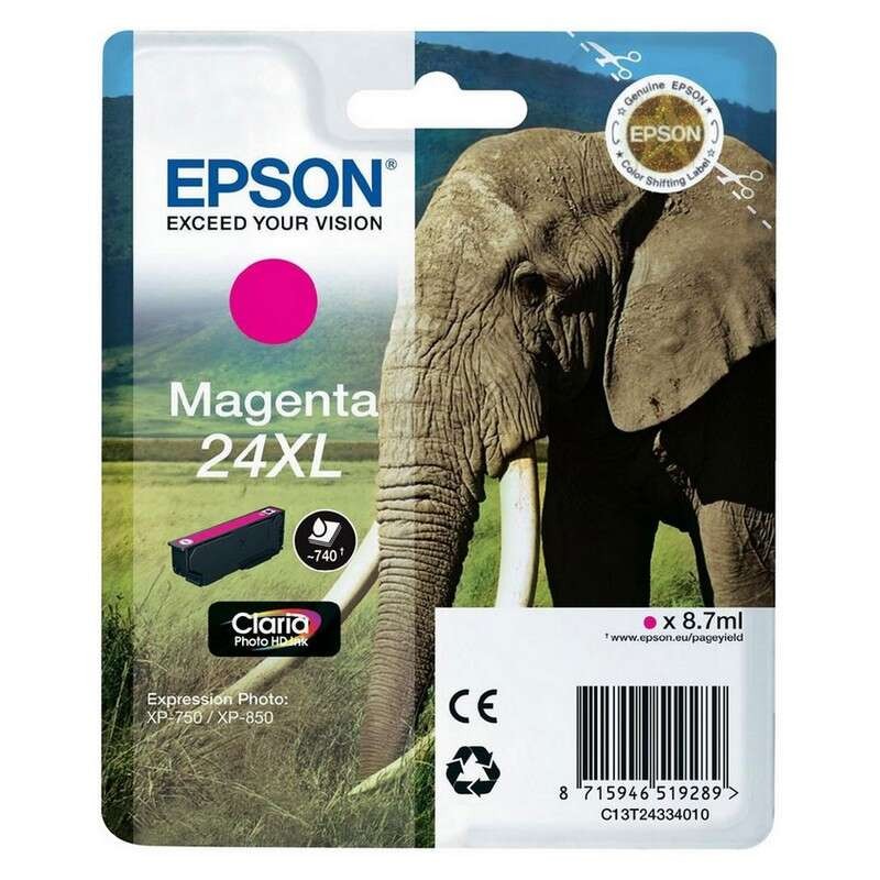 Epson T2433 (24XL) Magenta Tinteiro Original - C13T24334012