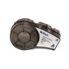 Brady M21-500-595-WT Fita de Etiquetas Original Vinilo - Texto Preto sobre Fondo Branco - Largura 12,70mm x 6,40m