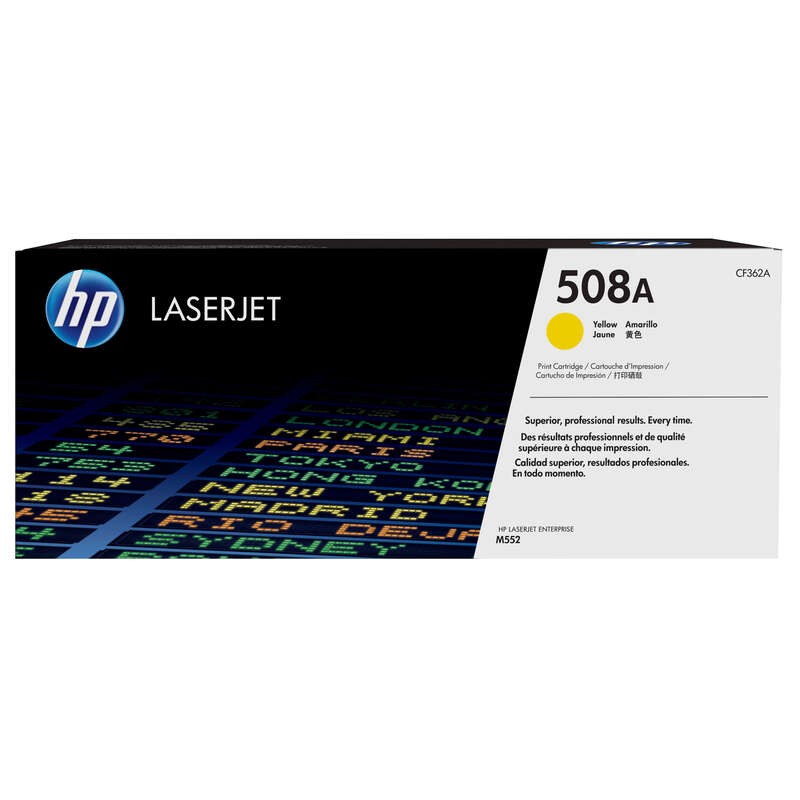 HP CF362A Amarelo Cartucho de Toner Original - 508A