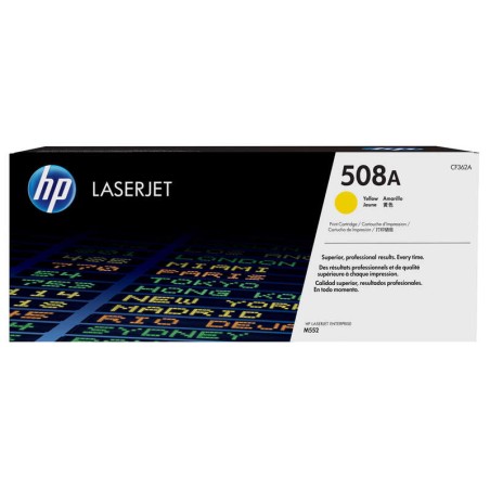 HP CF362A Amarelo Cartucho de Toner Original - 508A