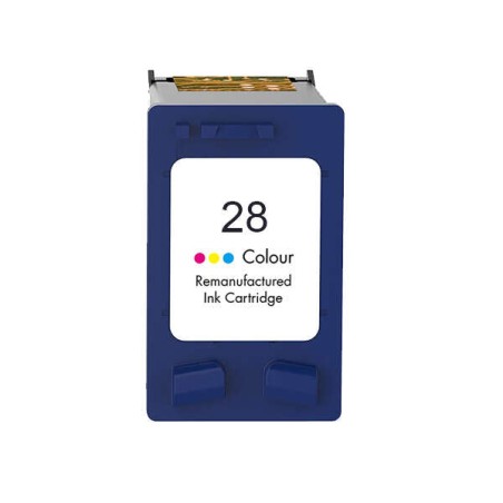 Remanufacturado HP 28 Cor Tinteiro - Substitui C8728AE