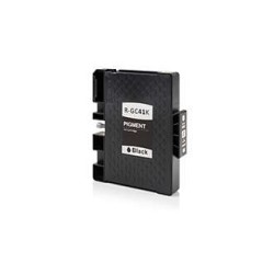 Ricoh GC41 Preto Tinteiro Pigmentada Compatível - Substitui 405765/405761