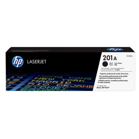 HP CF400A Preto Cartucho de Toner Original - 201A