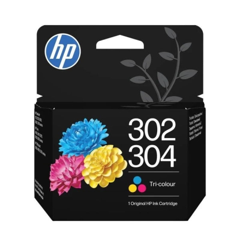 HP 302/304 Cor Tinteiro Original - B7RT6AE/F6U65AE/N9K05AE