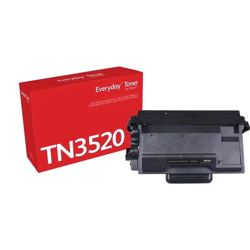 Xerox Everyday Brother TN3520 Preto Cartucho de Toner Compatível