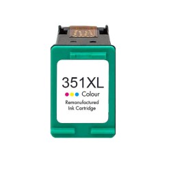 Remanufacturado HP 351XL Cor Tinteiro - Substitui CB338EE/CB337EE