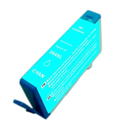 Compatível HP 364XL Cyan Tinteiro - Substitui CB323EE/CB318EE