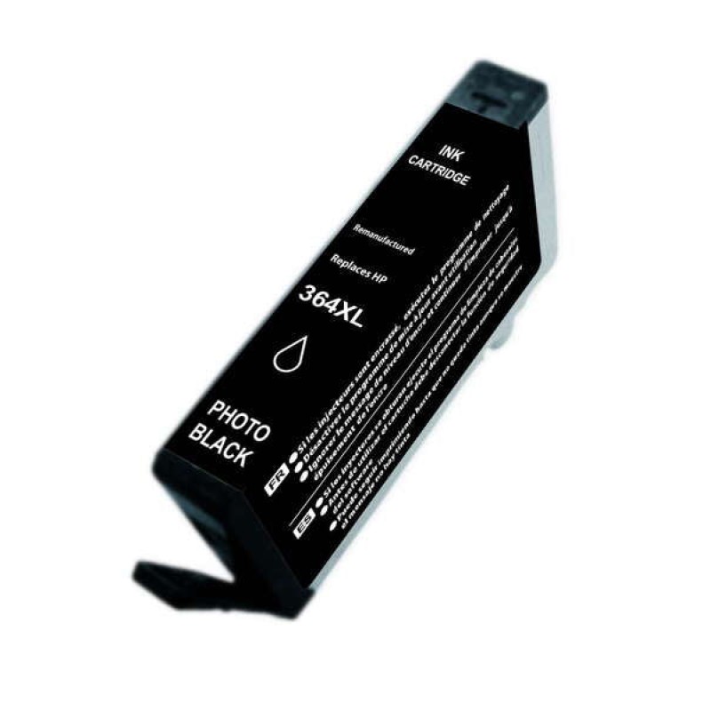 Compatível HP 364XL Preto Photo Tinteiro - Substitui CB322EE/CB317EE