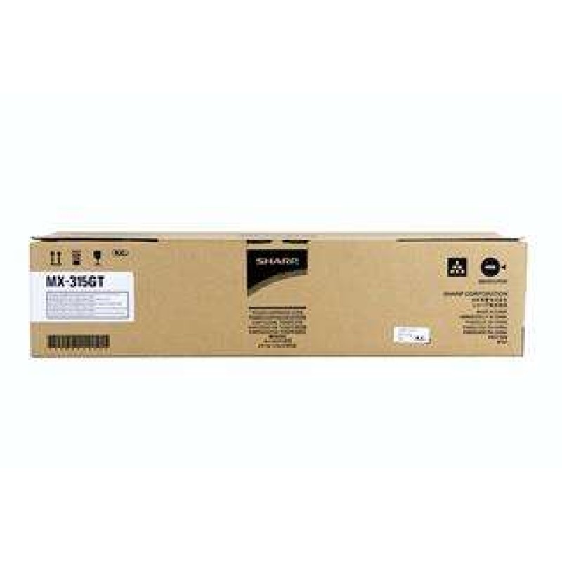 Sharp MX315 Preto Cartucho de Toner Original - MX315GT