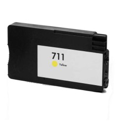 Compatível HP 711 Amarelo Tinteiro - Substitui CZ132A