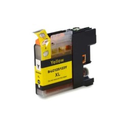 Brother LC125XL Amarelo Tinteiros Compatível - Substitui LC125XLY