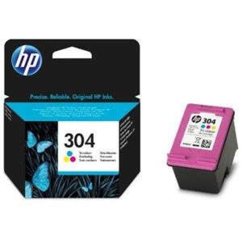 HP 304 Cor Tinteiro Original - N9K05AE
