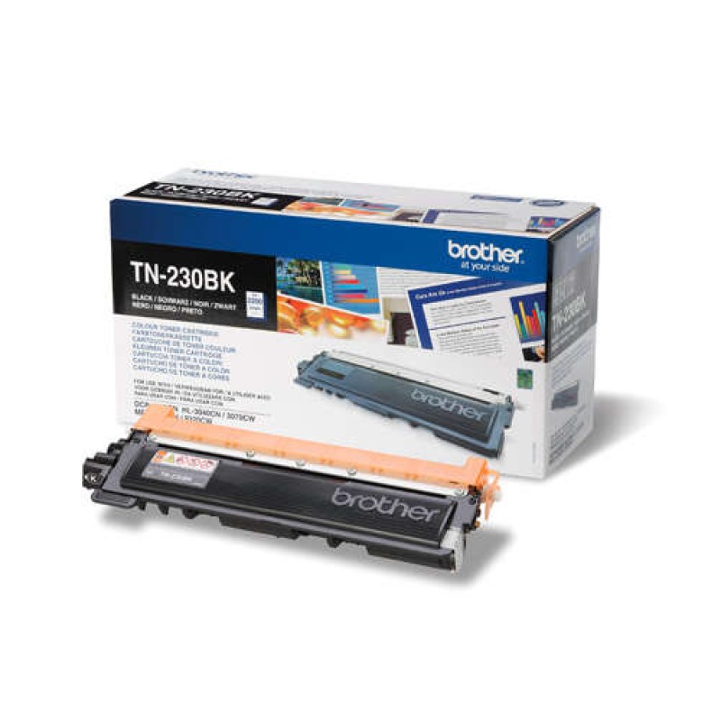 Brother TN230 Preto Cartucho de Toner Original - TN230BK