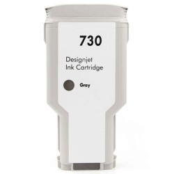 Compatível HP 730 Cinzento Tinteiro - Substitui P2V72A/P2V66A