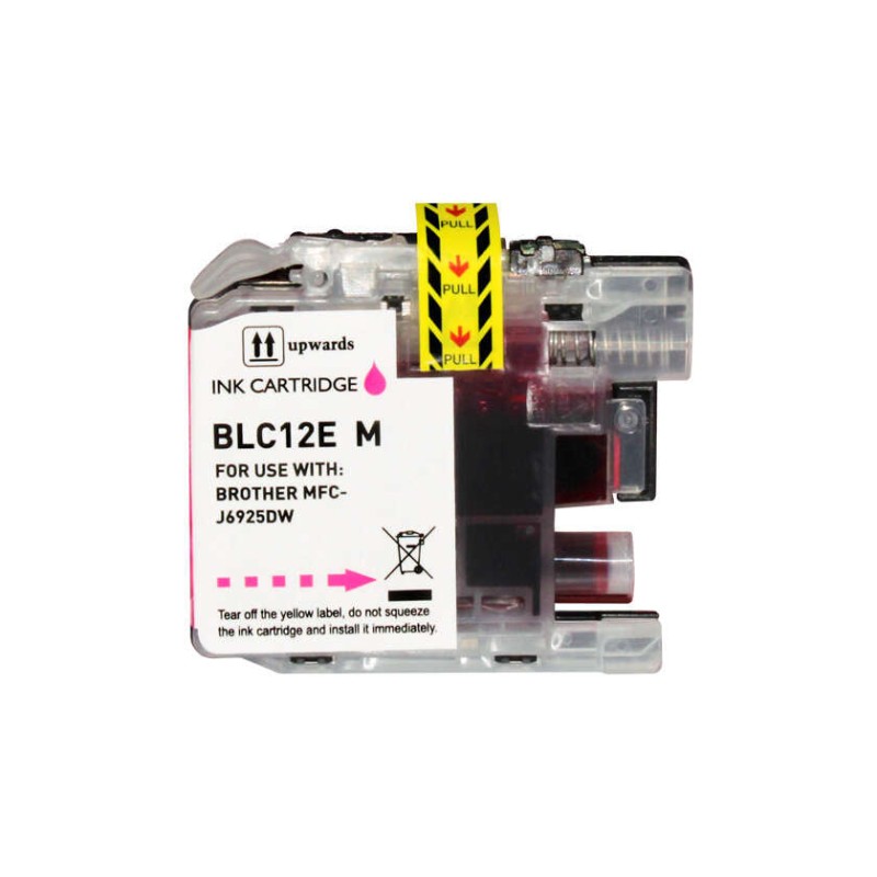 Brother LC12E Magenta Tinteiro Compatível - Substitui LC12EM