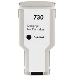 Compatível HP 730 Preto Photo Tinteiro - Substitui P2V73A/P2V67A