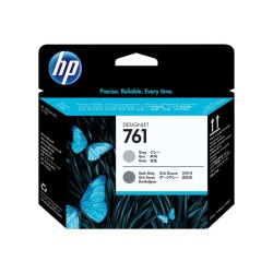 HP 761 Cabeça de Impressão Original - Cinzento e Cinzento Oscuro - CH647A