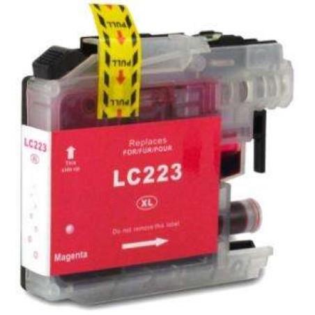 Brother LC223/LC221 Magenta Tinteiro Compatível - Substitui LC223M/LC221M