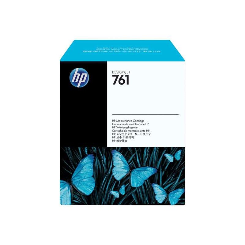 HP 761 Transparente Cartucho de Manutenção Limpador Original - CH649A