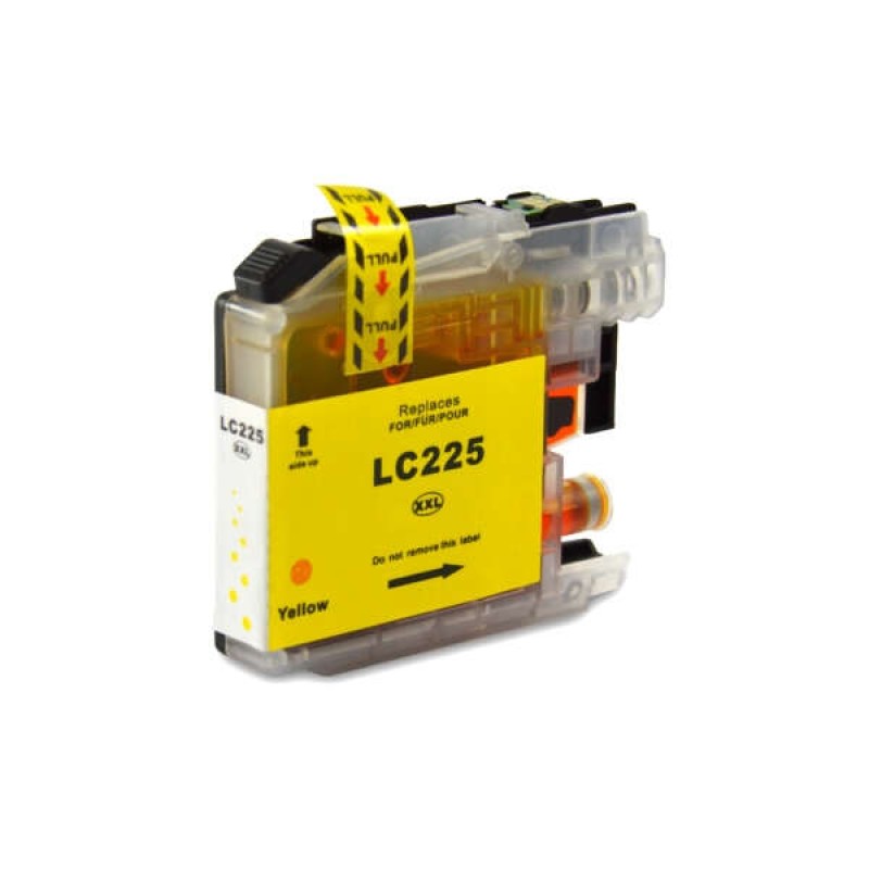 Brother LC225XL Amarelo Tinteiro Compatível - Substitui LC225XLY