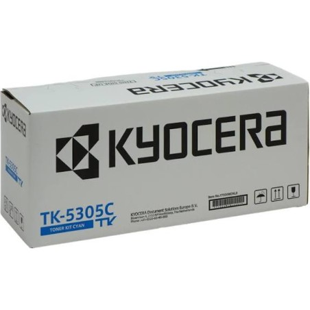 Original Toner Kyocera TK-5305C Ciano 1T02VMCNL0 6000 Pág.