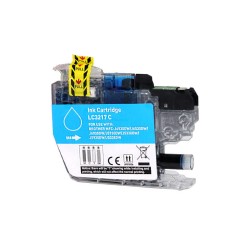 Brother LC3217 Cyan Tinteiro Compatível - Substitui LC3217C