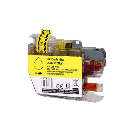 Brother LC3219XL Amarelo Tinteiro Compatível - Substitui LC3219XLY