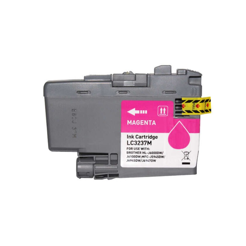 Brother LC3237 Magenta Tinteiro Pigmentada Compatível - Substitui LC3237M
