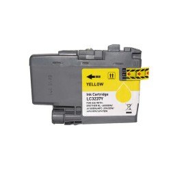 Brother LC3237 Amarelo Tinteiro Pigmentada Compatível - Substitui LC3237Y