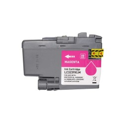 Brother LC3239XL Magenta Tinteiro Pigmentada Compatível - Substitui LC3239XLM
