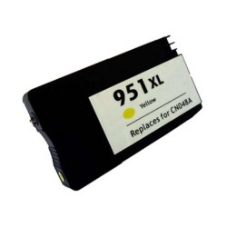 Compatível HP 951XL Amarelo Tinteiro - Substitui CN048AE/CN052AE