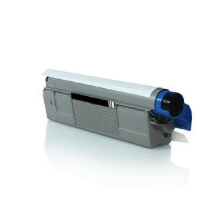 OKI C610 Preto Cartucho de Toner Compatível - Substitui 44315308