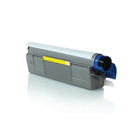 OKI C610 Amarelo Cartucho de Toner Compatível - Substitui 44315305