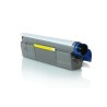 OKI C610 Amarelo Cartucho de Toner Compatível - Substitui 44315305