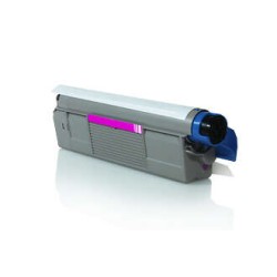 OKI C612 Magenta Cartucho de Toner Compatível - Substitui 46507506