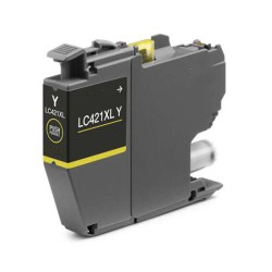 Brother LC421XL Amarelo Tinteiro Compatível - Substitui LC421XLY