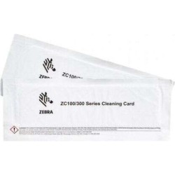 Zebra ZC100/ZC300 Kit de 2 Cartões de Limpeza Originais