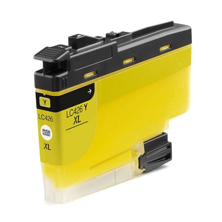 Brother LC426XL Amarelo Tinteiro Pigmentada Compatível - Substitui LC426XLY