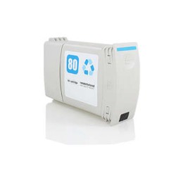 Compatível HP 80 Cyan Tinteiro - Substitui C4846A