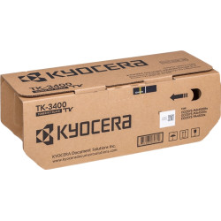 Original Toner Kyocera TK-3400 Preto 1T0C0Y0NL0 12500 Pág.